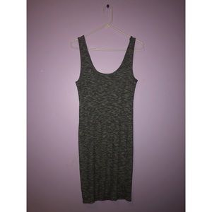 Heather Grey Body Con Dress